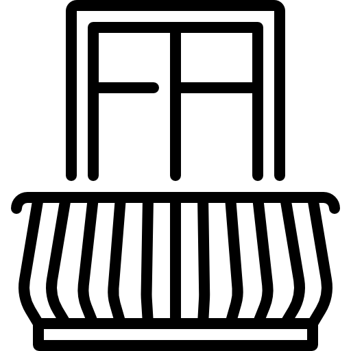 Algunas habitaciones con balcón o terraza privada